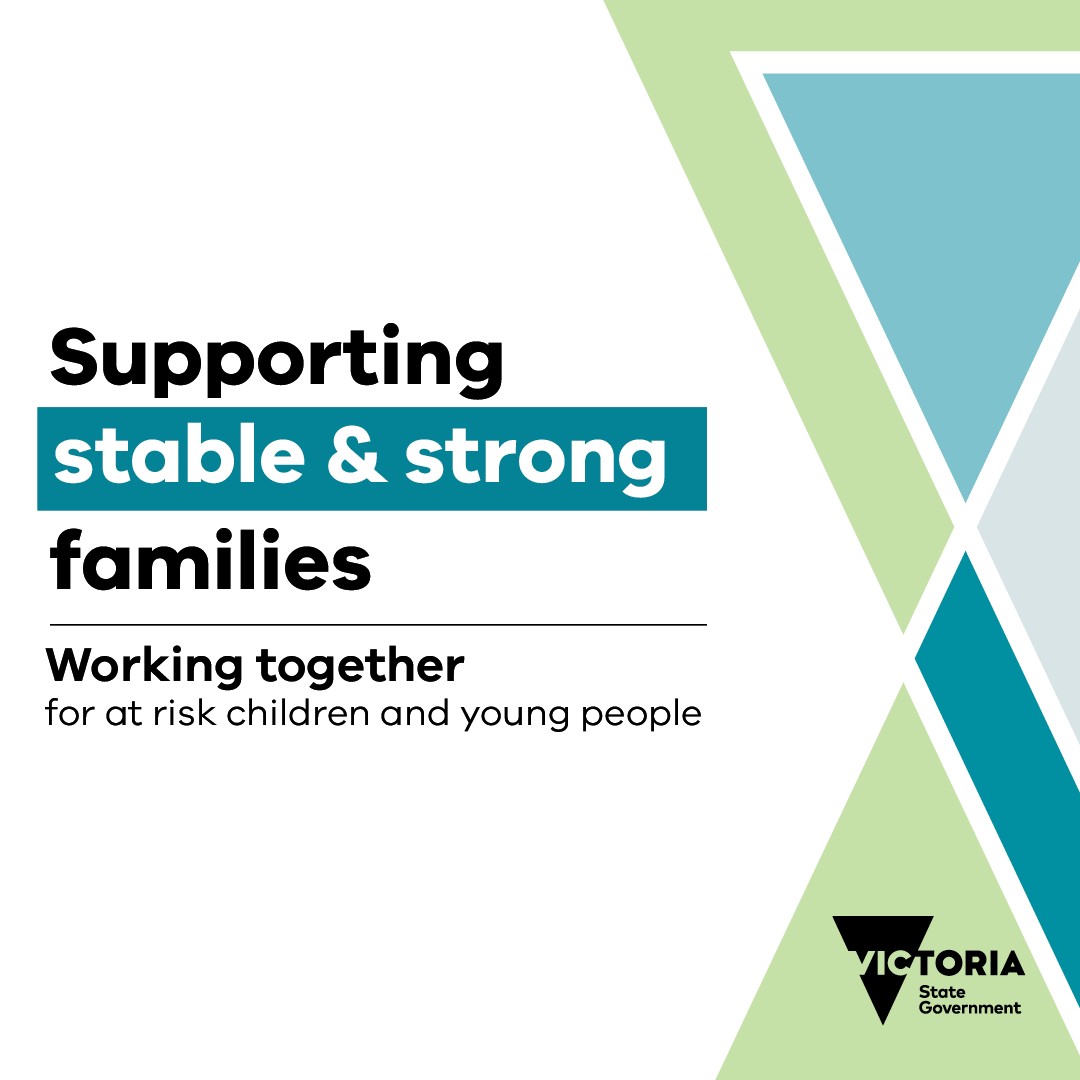 Supporting stable and strong families banner
