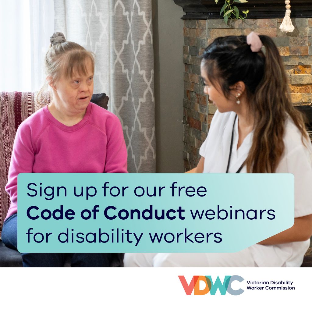 Victorian Disability Worker Commission banner