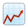 Picture showing graph with red arrow.