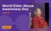 World Elder Abuse Awareness Day banner