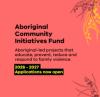 Aboriginal community initiatives fund